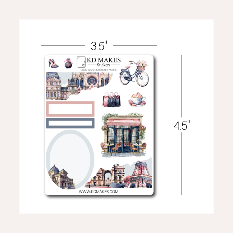 08 | August's Sticker Sampler