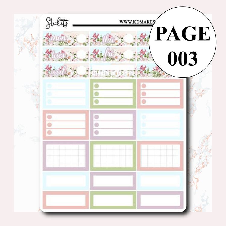 C046 | COTTAGE HIDEOUT | WEEKLY VERTICAL KIT