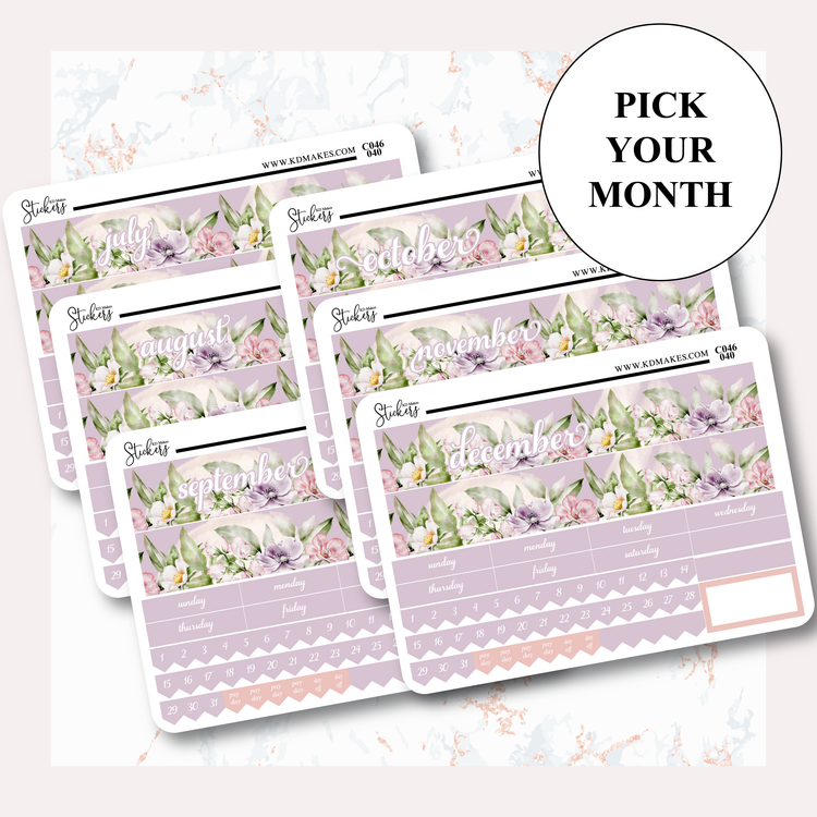 JUNE'S LIMITED EDITION COLLECTION - MONTHLY KIT (A5W & STANDARD VERTICAL)
