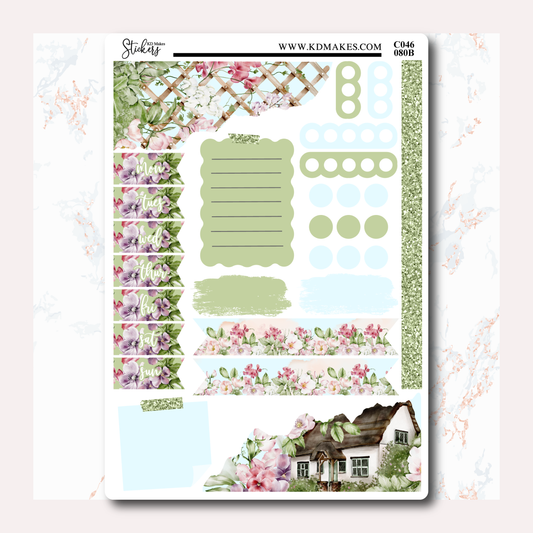 C046 | COTTAGE HIDEOUT | JOURNALING KIT WITH DATE COVERS