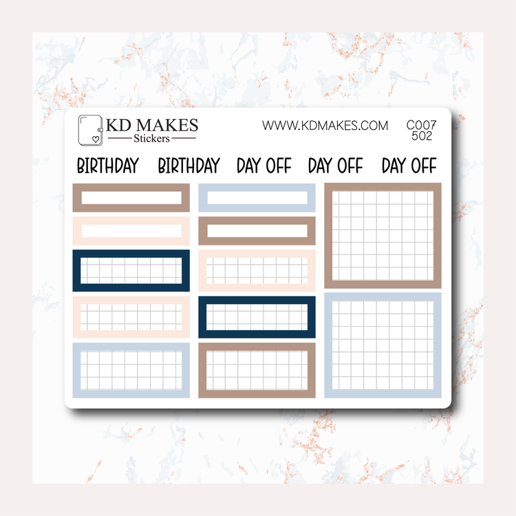 C007 | A5 HOBONICHI COUSINS MONTHLY