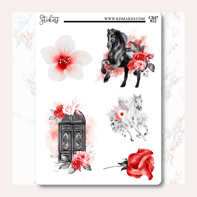 July's Limited Edition Collection Deco Sheet