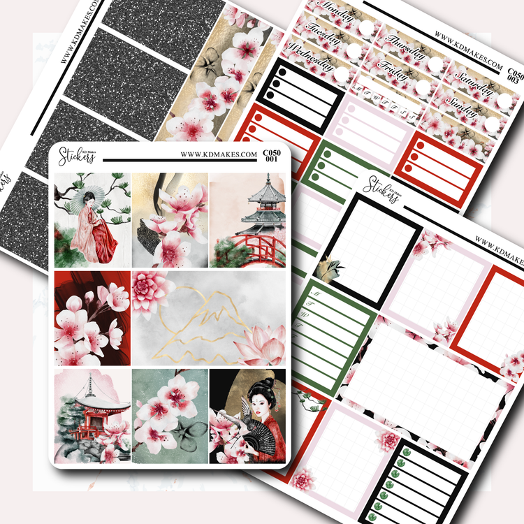 C050 | AUGUST'S LIMITED EDITION COLLECTION | WEEKLY VERTICAL KIT