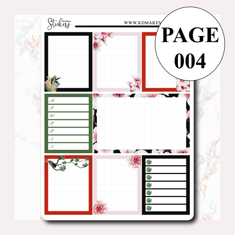 C050 | AUGUST'S LIMITED EDITION COLLECTION | WEEKLY VERTICAL KIT