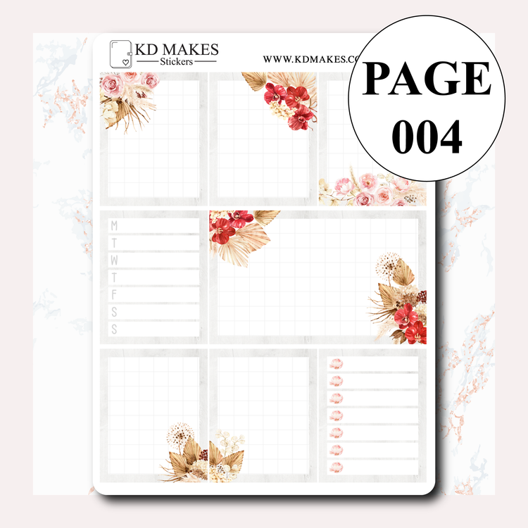 C054 | SEPTEMBER'S LIMITED EDITION COLLECTION | WEEKLY VERTICAL KIT