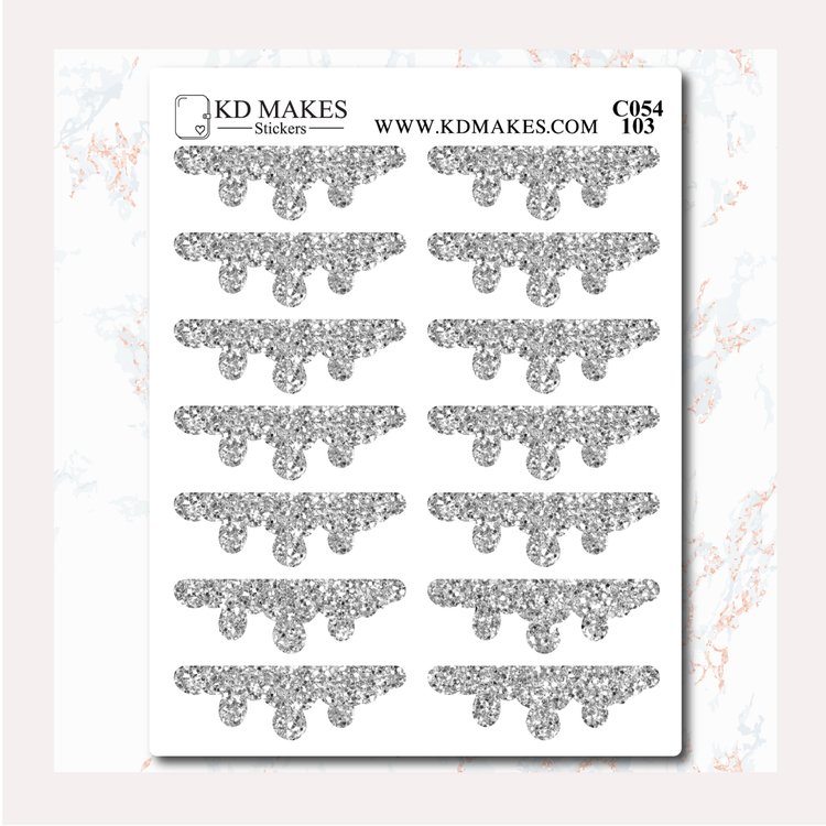 SEPTEMBER'S LIMITED EDITION COLLECTION - PAINT DRIP - GLITTER