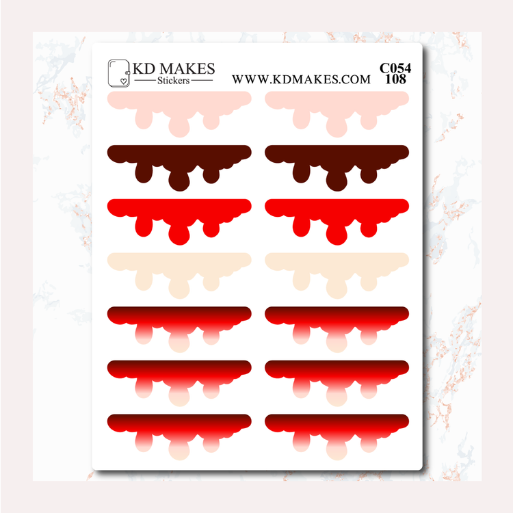 SEPTEMBER'S LIMITED EDITION COLLECTION - PAINT DRIP - SOLID & OMBRE COLOUR