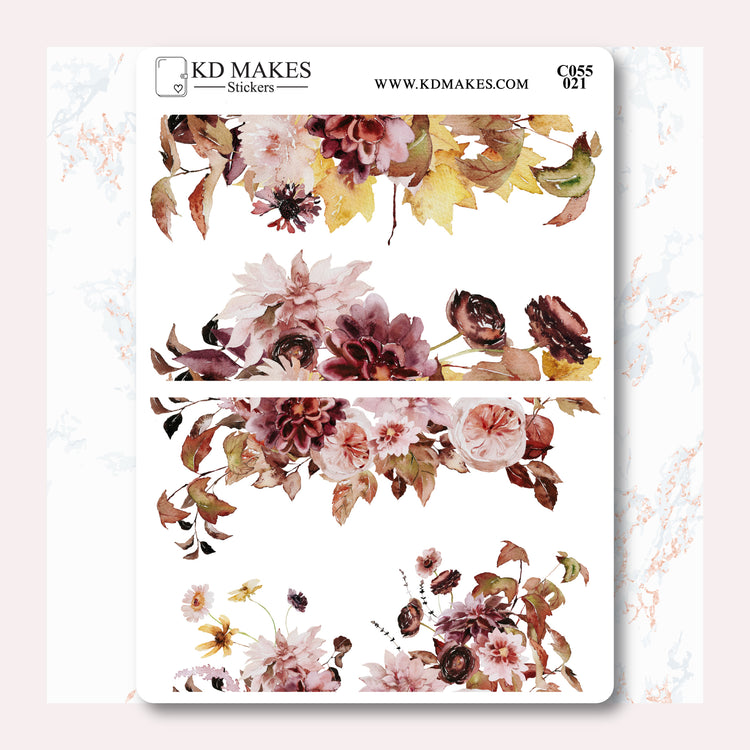 C055 | PlannerMonkeyCo SEPTEMBER COLLAB | Deco Bundle