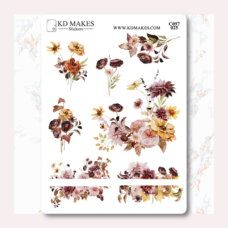 C055 | PlannerMonkeyCo SEPTEMBER COLLAB | Deco Bundle