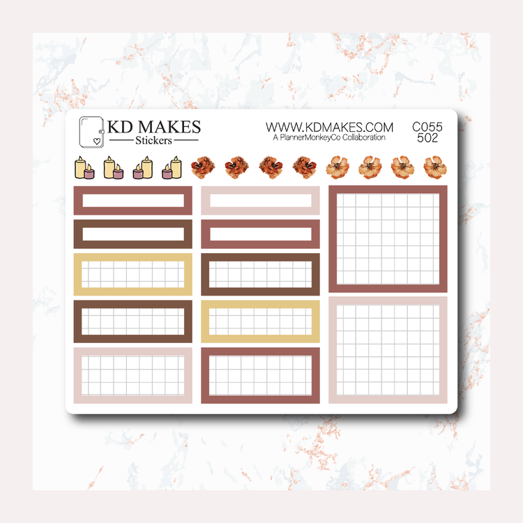 C055 | PlannerMonkeyCo SEPTEMBER COLLAB | A5 HOBONICHI COUSINS MONTHLY