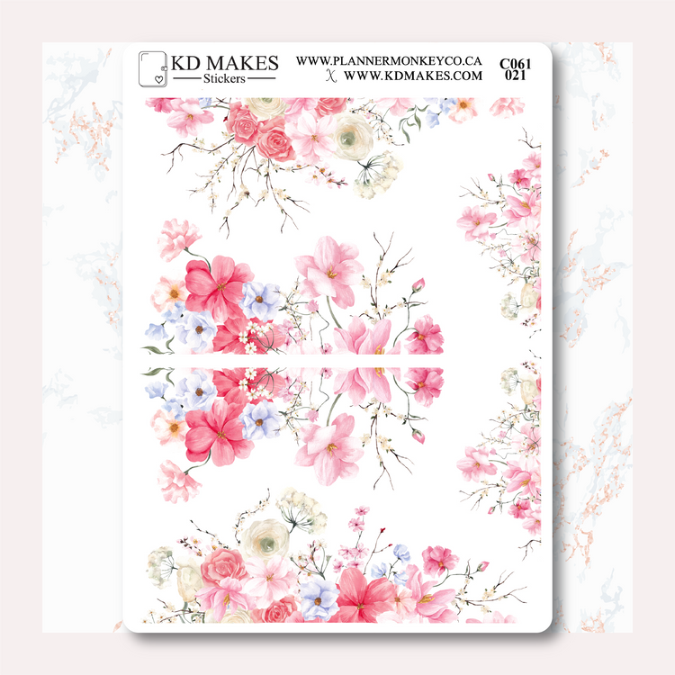 C061 | PlannerMonkeyCo SELF CARE ISN'T SELFISH COLLAB | Deco Bundle
