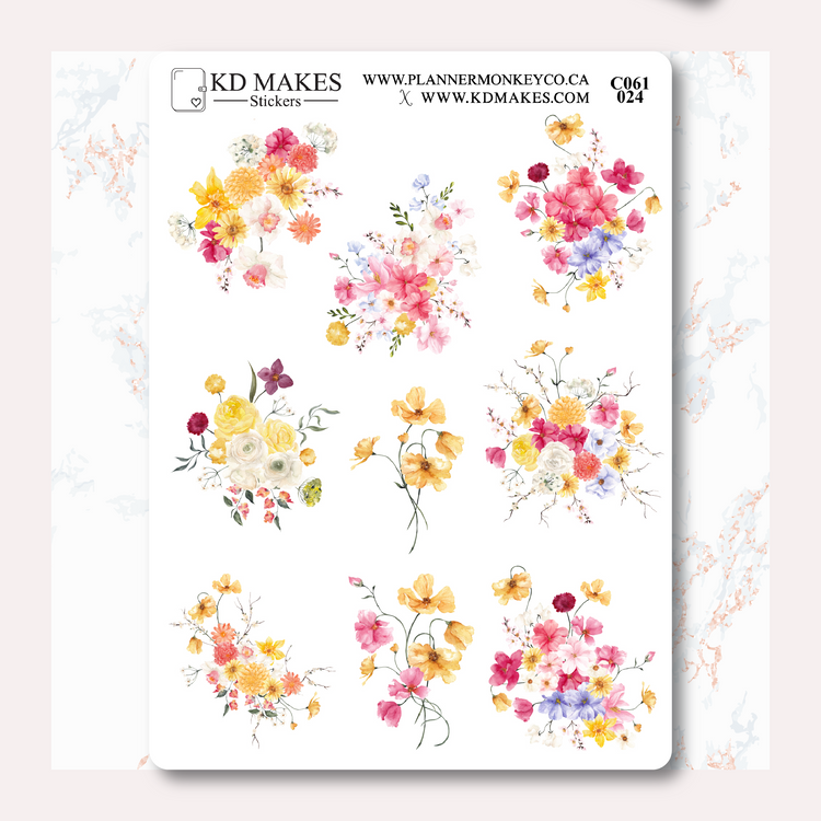 C061 | PlannerMonkeyCo SELF CARE ISN'T SELFISH COLLAB | Deco Bundle