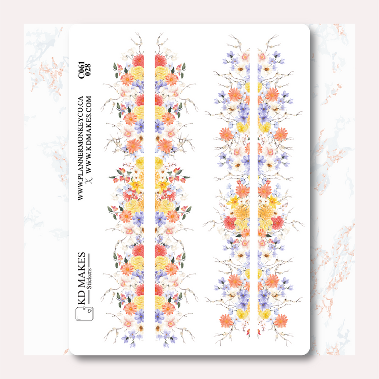 C061 | PlannerMonkeyCo SELF CARE ISN'T SELFISH COLLAB | Deco Bundle