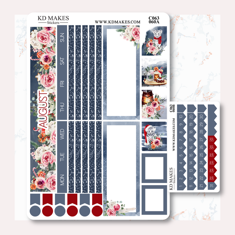 C063 - Monthly Kit (Hobonichi Weeks)