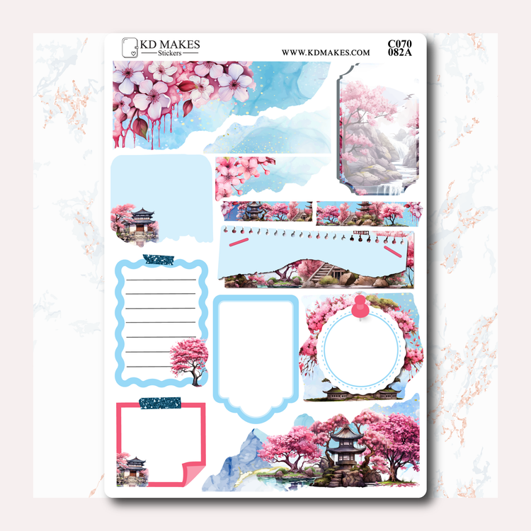 C070 | CHERRY BLOSSOM | FREELY JOURNALING KIT