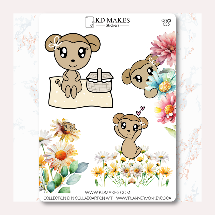 C073 | COLOURFUL DAISIES | A PMC COLLAB | Deco Bundle