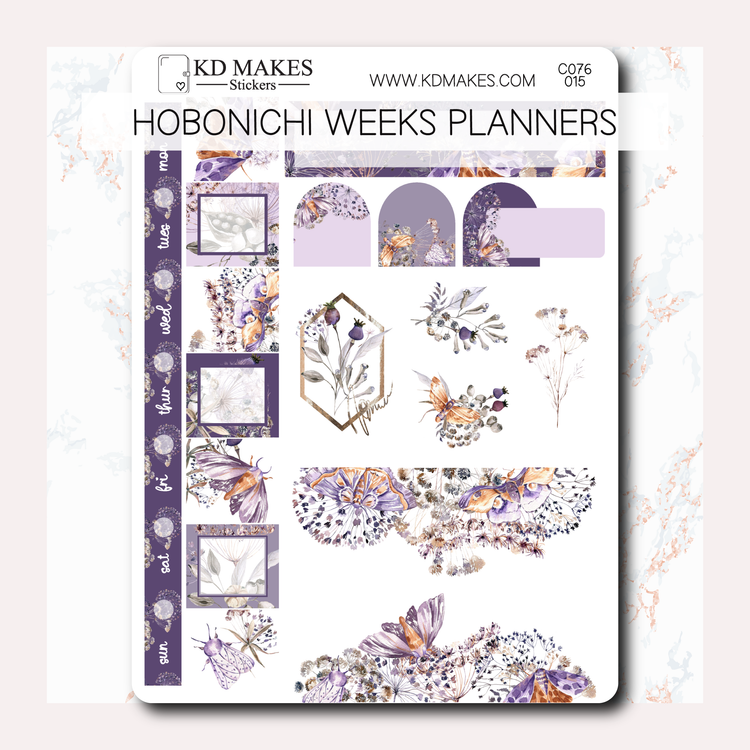 C076 | BUG LIFE  | HOBONICHI WEEKS WEEKLY KIT