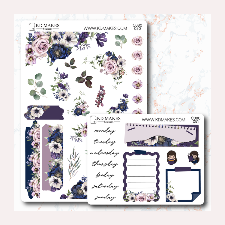 C080 | FLORALS  | JOURNAL KIT
