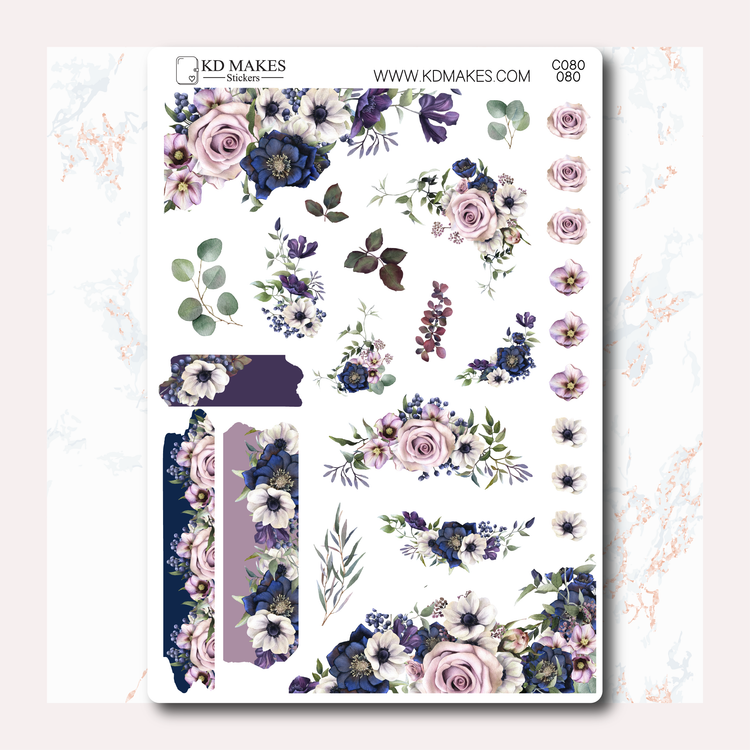 C080 | FLORALS  | JOURNAL KIT