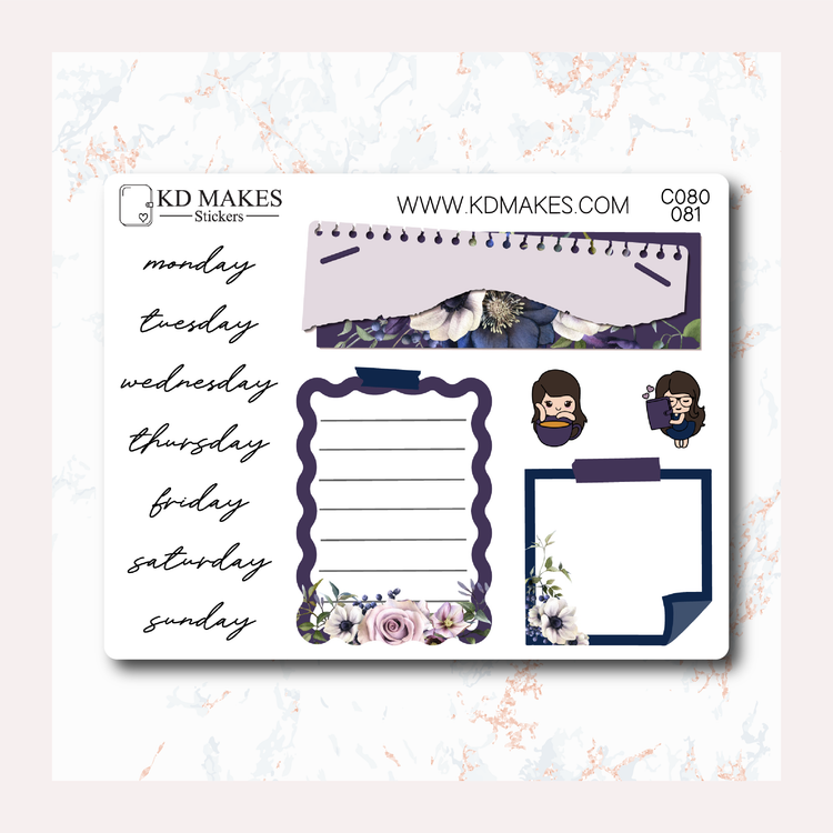 C080 | FLORALS  | JOURNAL KIT
