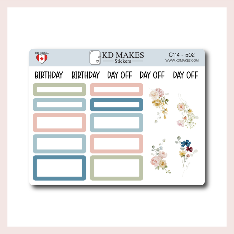 C114 | A5 HOBONICHI COUSINS MONTHLY