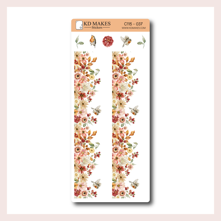 C115 | A5 Bottom Faux Washi Sticker