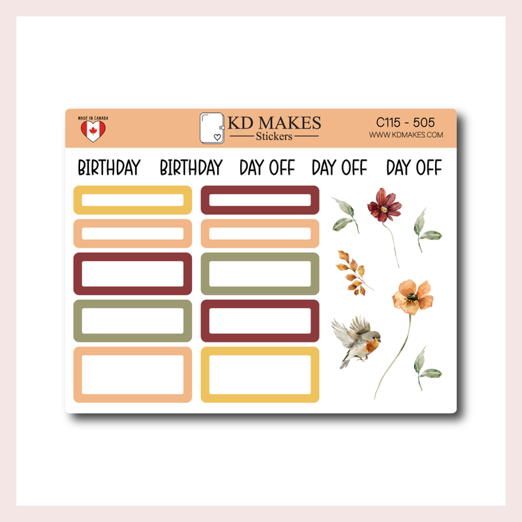 C115 | A5 HOBONICHI COUSINS MONTHLY