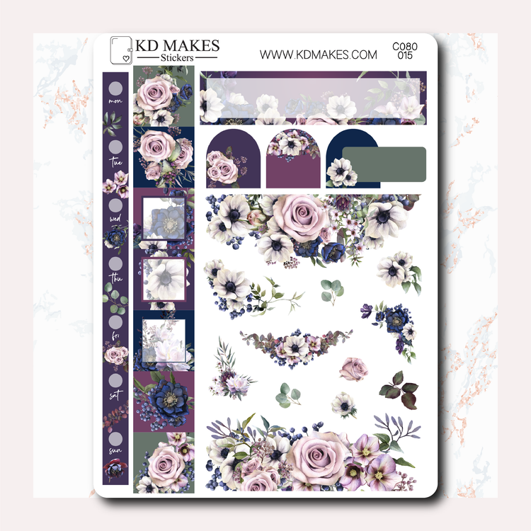 C080 | FLORALS  | HOBONICHI WEEKS WEEKLY KIT