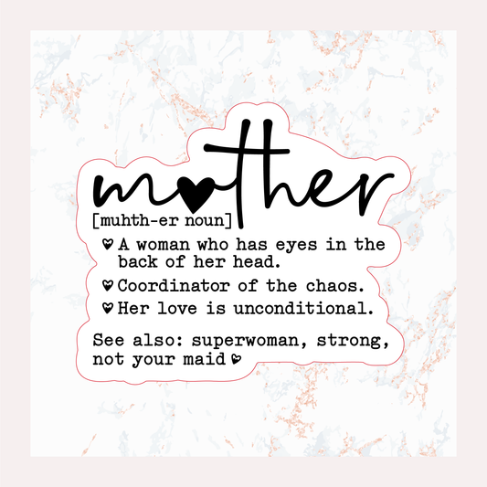MOTHER | SINGLE STICKER