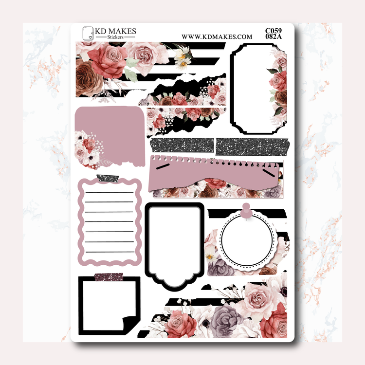 C059 | SUBTLE AUTUMN | FREELY JOURNALING KIT