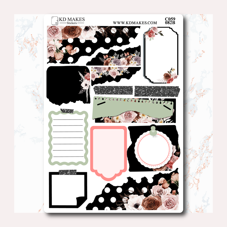 C059 | SUBTLE AUTUMN | FREELY JOURNALING KIT