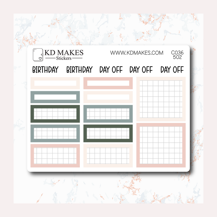 C036 | A5 HOBONICHI COUSINS MONTHLY