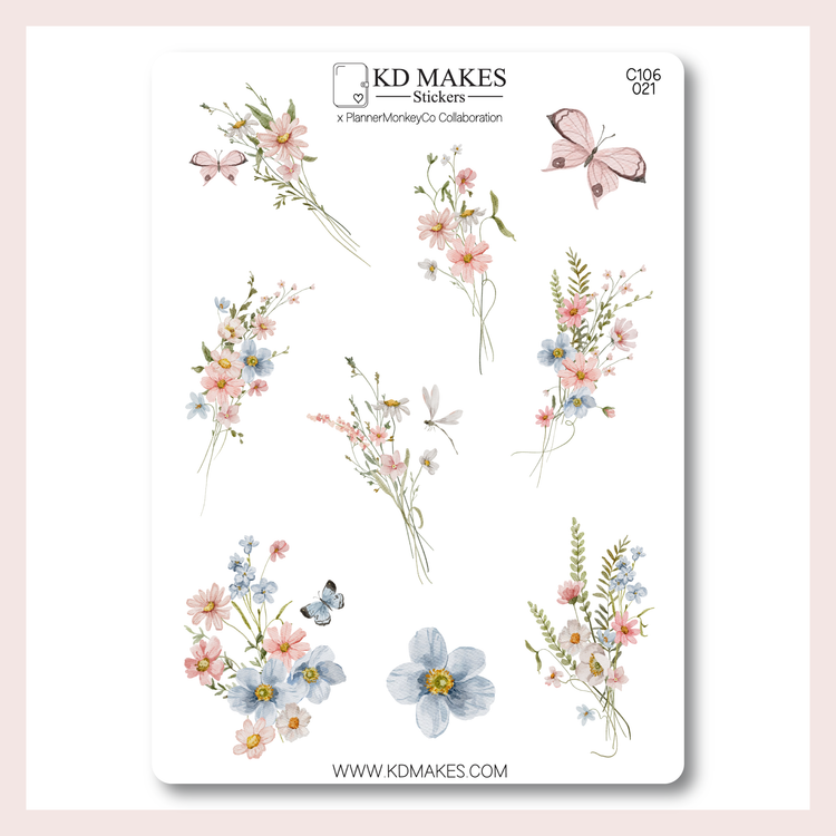 C106 | A PLANNERMONKEYCO (PMC) X KDM COLLAB | Deco Bundle
