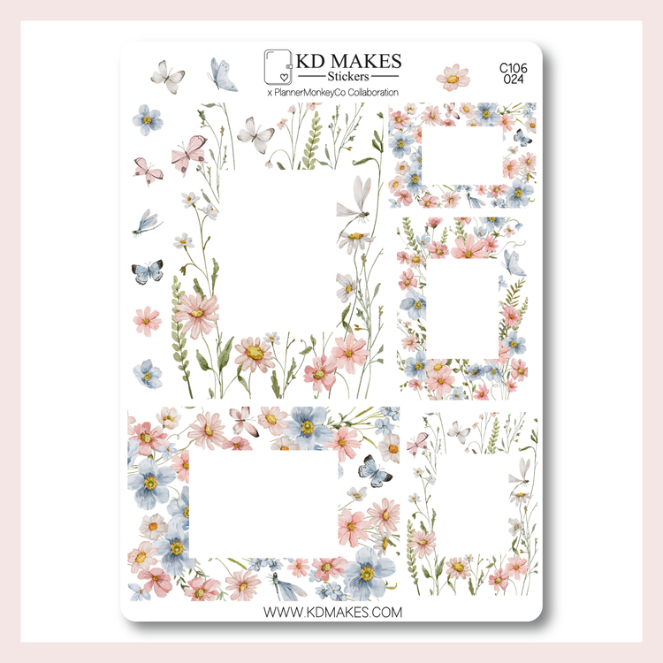 C106 | A PLANNERMONKEYCO (PMC) X KDM COLLAB | Deco Bundle