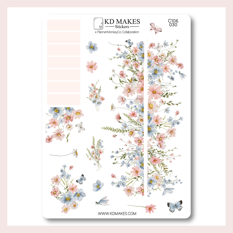 C106 | A PLANNERMONKEYCO (PMC) X KDM COLLAB | MINIMAL A5 HOBONICHI COUSINS WEEKLY