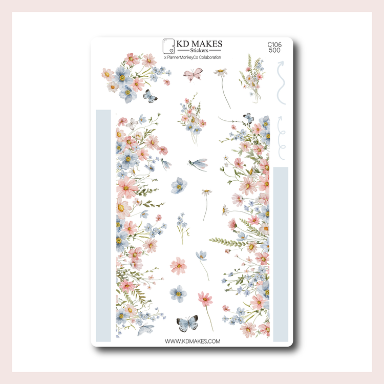 C106 | A PLANNERMONKEYCO (PMC) X KDM COLLAB | A5 HOBONICHI COUSINS MONTHLY