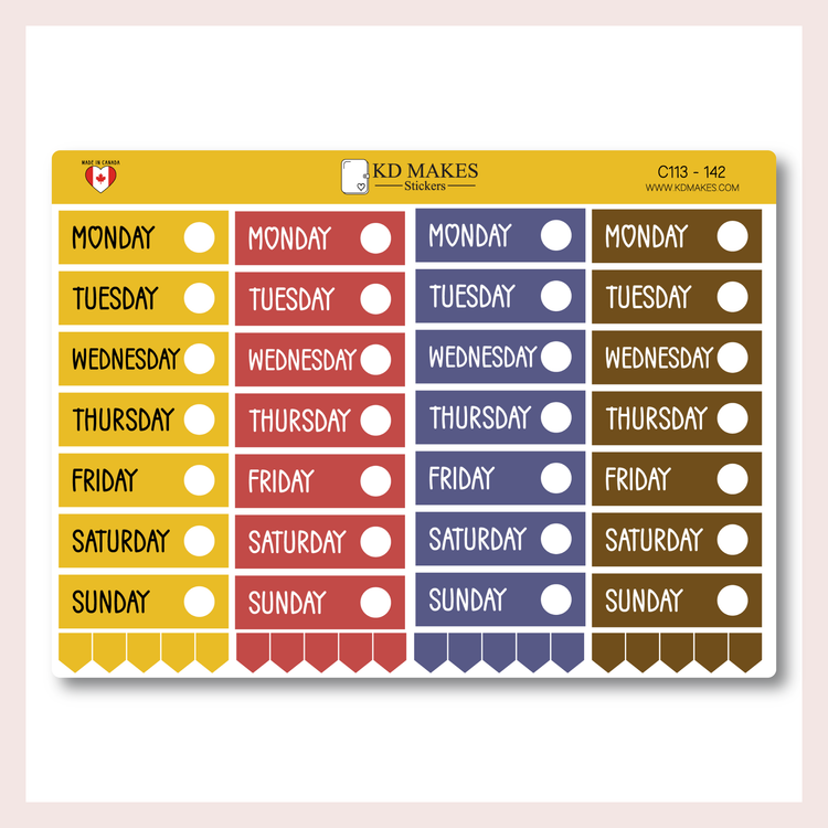 C113 | Standard Vertical - Date Cover - Carlo Melow Font