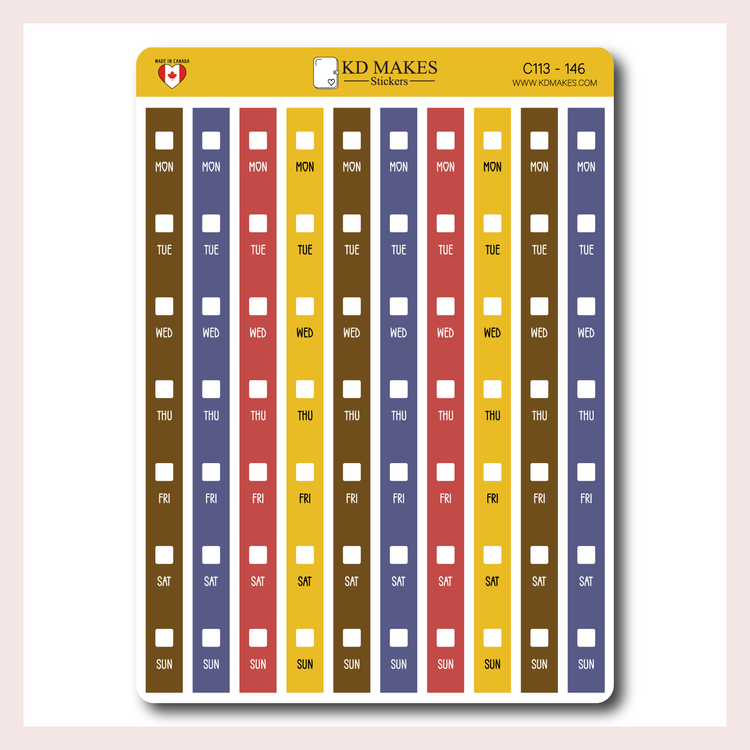 C113 | Hobonichi Weeks - Date Cover