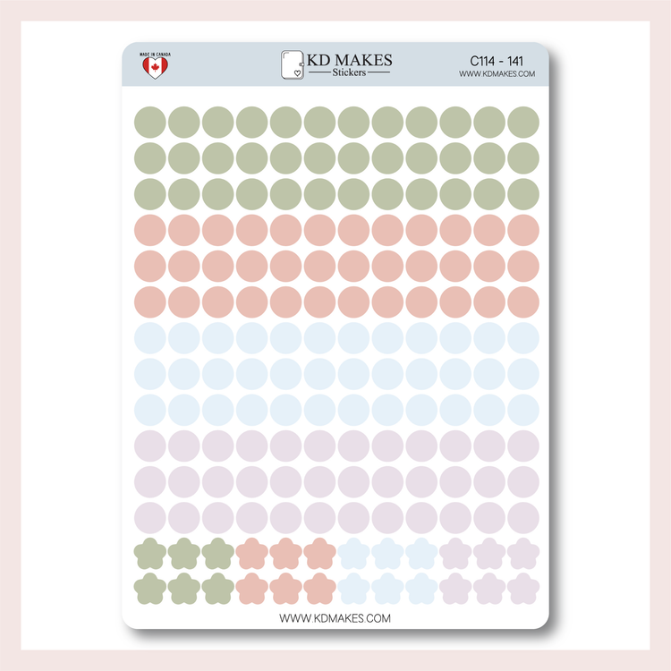 C114 | Circle Dots - 0.3"