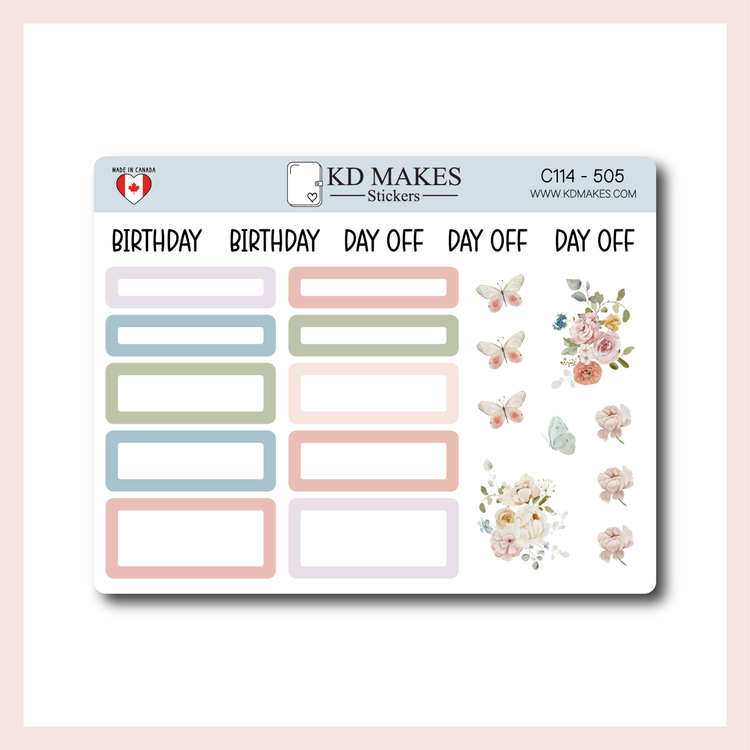 C114 | A5 HOBONICHI COUSINS MONTHLY