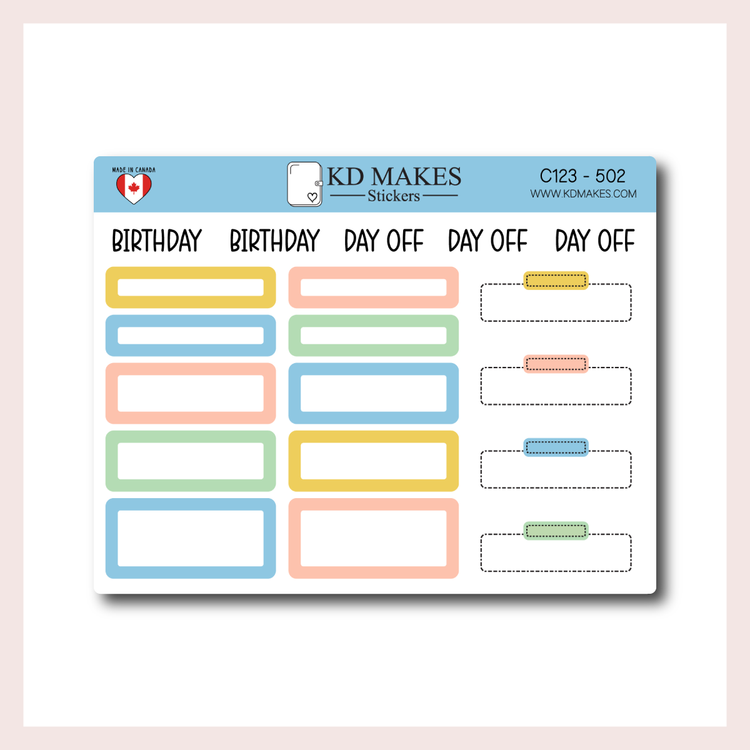 C123 | A5 HOBONICHI COUSINS MONTHLY