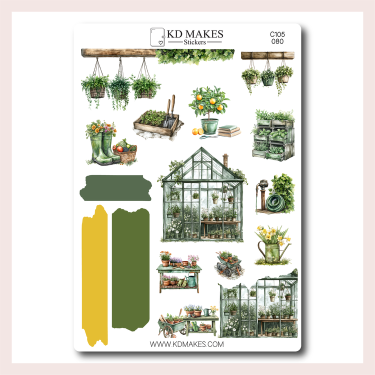 C105 | JOURNAL KIT | Garden