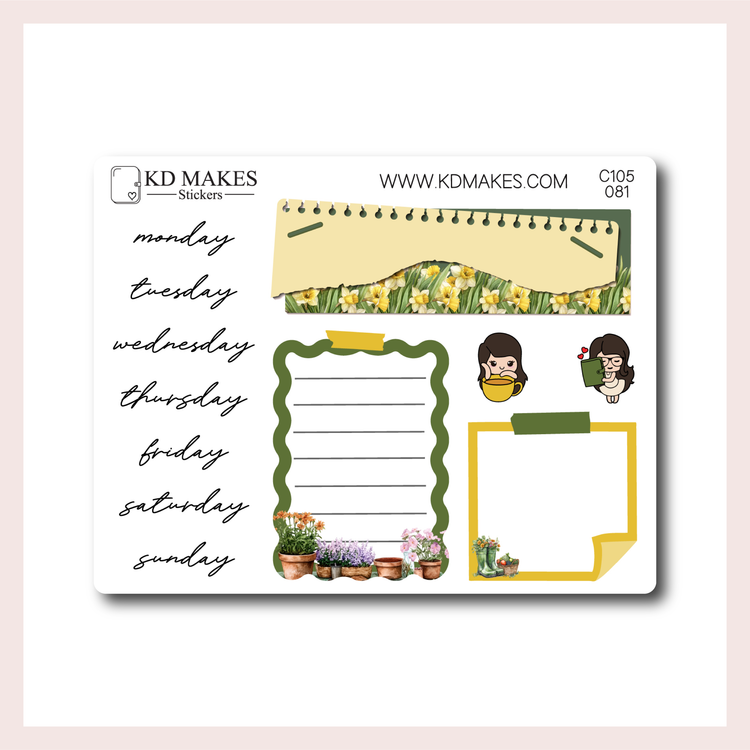 C105 | JOURNAL KIT | Garden