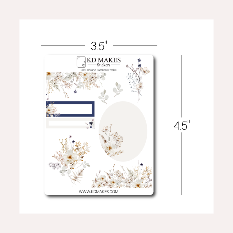 01 | January Sticker Sampler