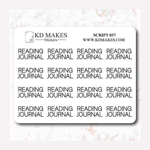 READING JOURNAL - SCRIPT 037