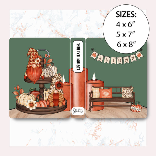 C006 053 | Autumn Gnomes | Sticker Album