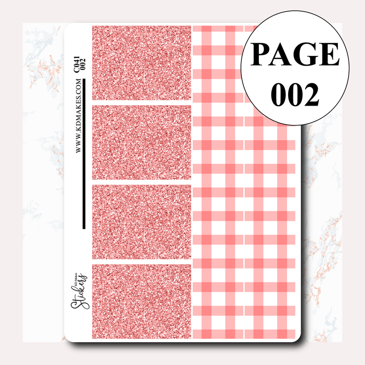 Tea Party - Weekly Vertical Kit