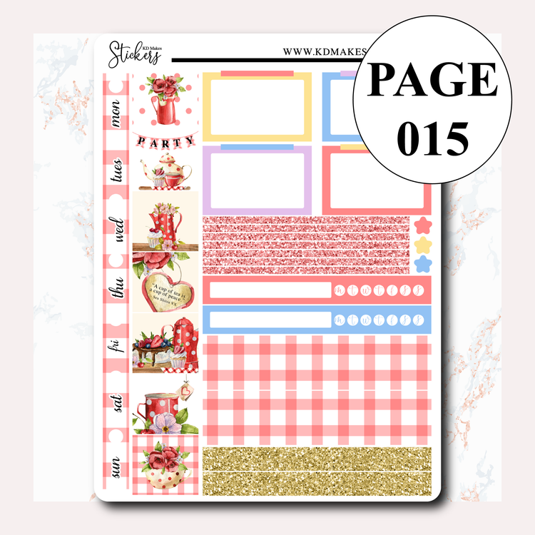 Tea Party | HOBONICHI WEEKS WEEKLY KIT