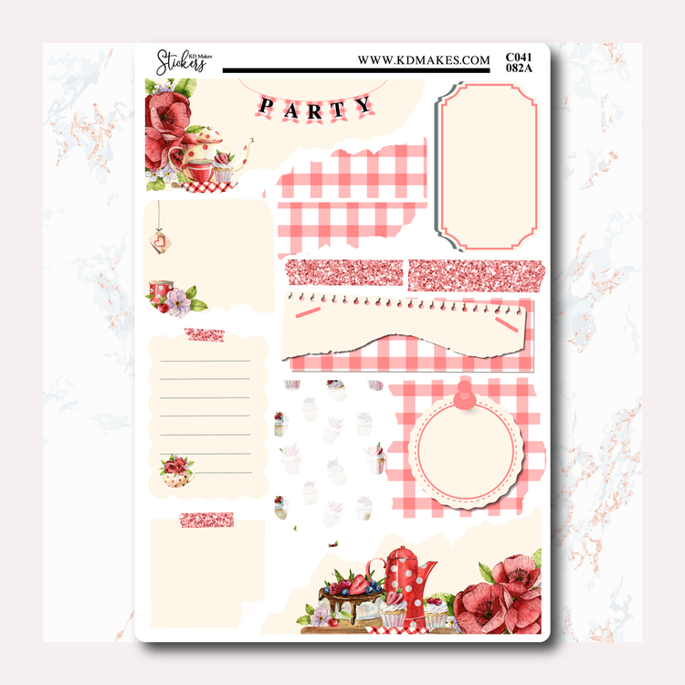 Tea Party - Freely Journaling Kit
