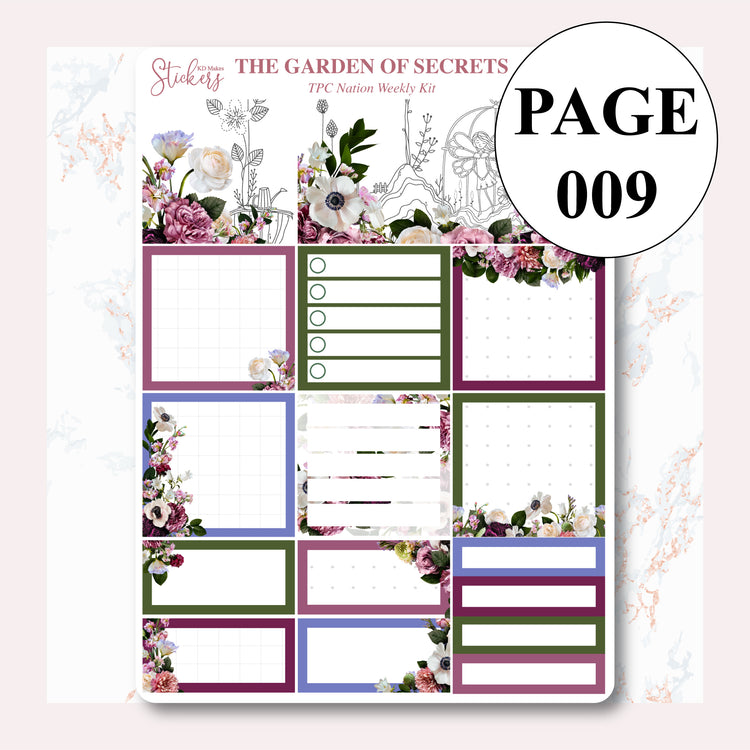 The Garden of Secrets Academic Weekly Kit